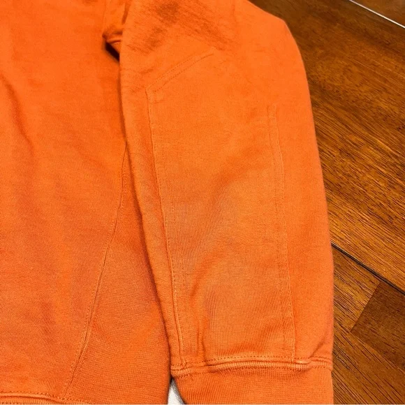 American Giant Classic Mens M Orange full Zip-Up heavy cotton Hoodie sweatshirt - Picture 13 of 14